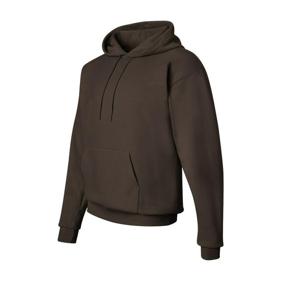 Hanes - Ecosmart Hooded Sweatshirt - P170 - Dark Chocolate - Size: L