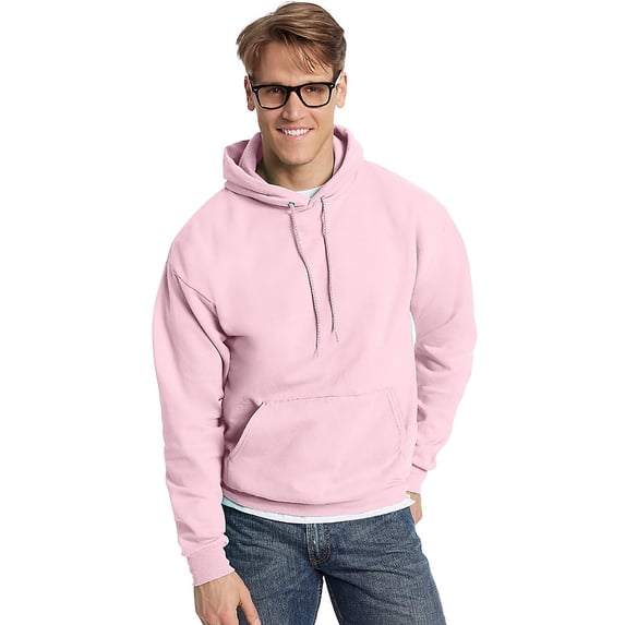 Hanes - Ecosmart Hooded Sweatshirt - P170, Pale Pink, 5XL