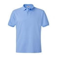 thumbnail image 1 of Hanes 054 Men's 5.2 oz. 50/50 EcoSmart Jersey Knit Polo, 1 of 5
