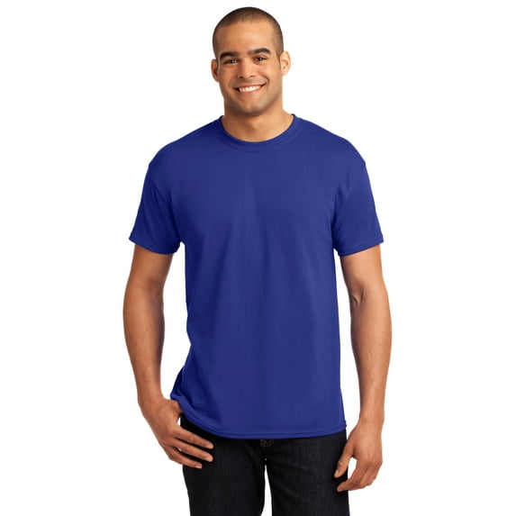 Hanes - Ecosmart T-Shirt - 5170, Deep Royal, XL, Pack Of 3, Tshirts for Women