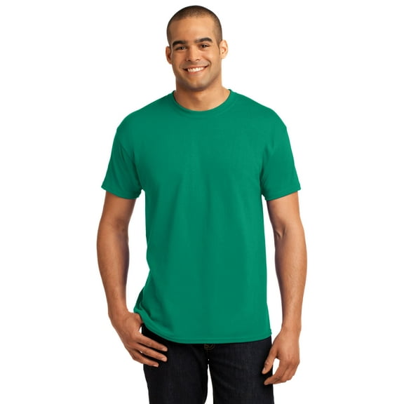 Hanes - Ecosmart T-Shirt - 5170, KELLY GREEN, XL, Pack Of 3, Tshirts for Women