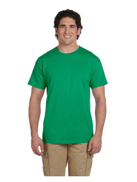 - Ecosmart T-Shirt - 5170, Kelly Green, 3X, Pack Of 3, Hanes Mens T-Shirts