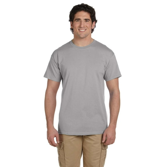 Hanes - Ecosmart T-Shirt - 5170, Oxford Gray, L, Pack Of 2, Hanes Mens T-Shirts