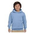 thumbnail image 1 of Hanes - Ecosmart Youth Hooded Sweatshirt - P473, Light Blue, XL, 1 of 1