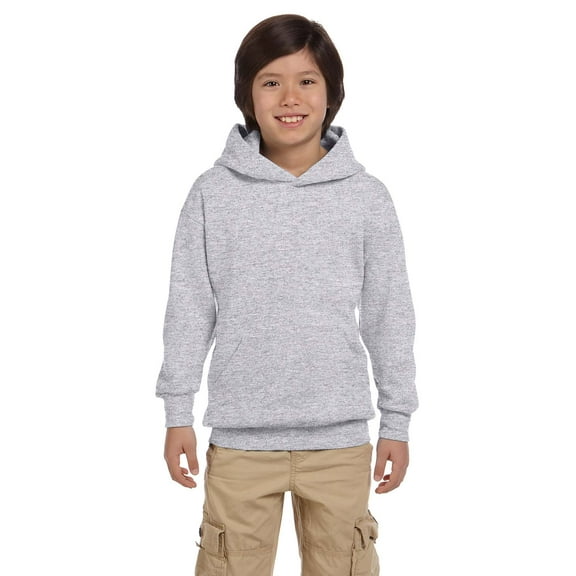 Hanes Youth 7.8 oz. EcoSmart 50/50 Pullover Hood - P473
