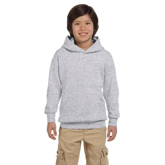 Hanes Youth 7.8 oz. EcoSmart 50/50 Pullover Hood - P473