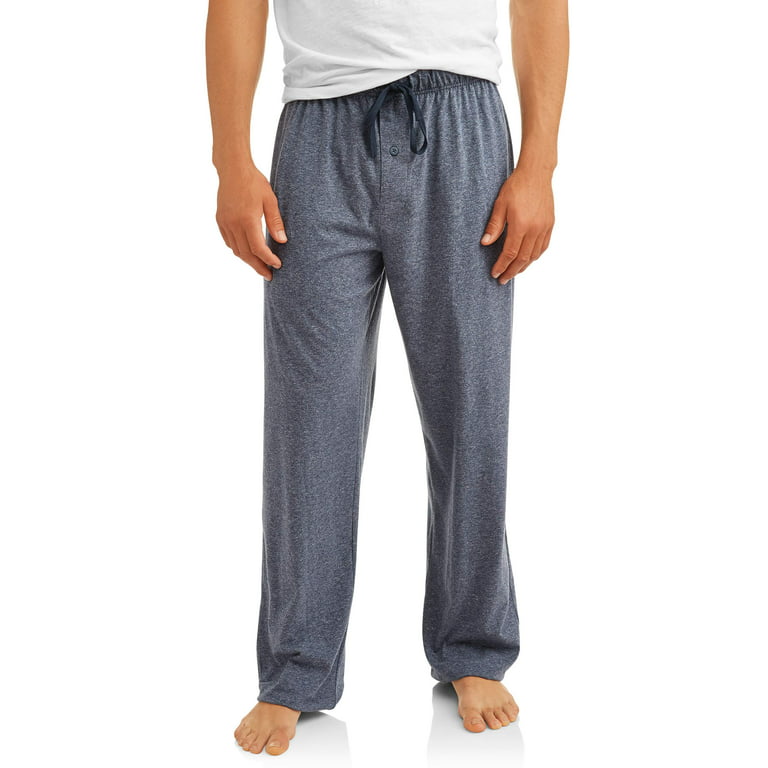 Hanes Elastic Waistband Pockets Solid Sleep Pants Pajamas (Men's or Men's  Big & Tall) 1 Pack