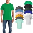 thumbnail image 1 of Hanes Essential Assorted T-Shirt for Men, 100 Cotton, Short Sleeve Mix 12 Pack Tee, Sizes S-5XL, 1 of 5