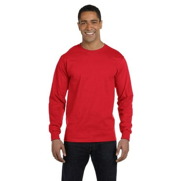 Hanes Essential Long Sleeve T-Shirt for Men