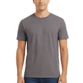 thumbnail image 1 of Hanes Essential Short Sleeve T-Shirt, Men's Casual Crewneck Classic Fit Tee, Oxford Grey, S, 1 of 5