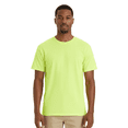 thumbnail image 1 of Hanes Essential-T Hi Visibility T-Shirt for Men GR52 Hi Vis Short Sleeve Crew Neck Tee Safety Green, S, 1 of 5