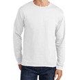 thumbnail image 1 of Hanes Essential Tee Shirt Long Sleeve Cotton, Sizes S-3XL, 1 of 5