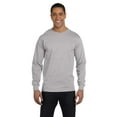 thumbnail image 1 of Hanes - Essential-T Long Sleeve T-Shirt - 5286, Light Steel, S, Pack Of 2, Mens Workout Shirts, 1 of 1