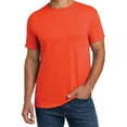 thumbnail image 1 of Hanes Essential-T Men T-Shirt, Short Sleeve Crew Neck, Classic Fit Cotton Tee, Orange, 5XL, 1 of 5