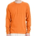 thumbnail image 1 of Hanes Essential-T Men's Long Sleeve T-Shirt, Crewneck, Classic Fit Cotton Tee, Tennessee Orange, 2XL, 1 of 5