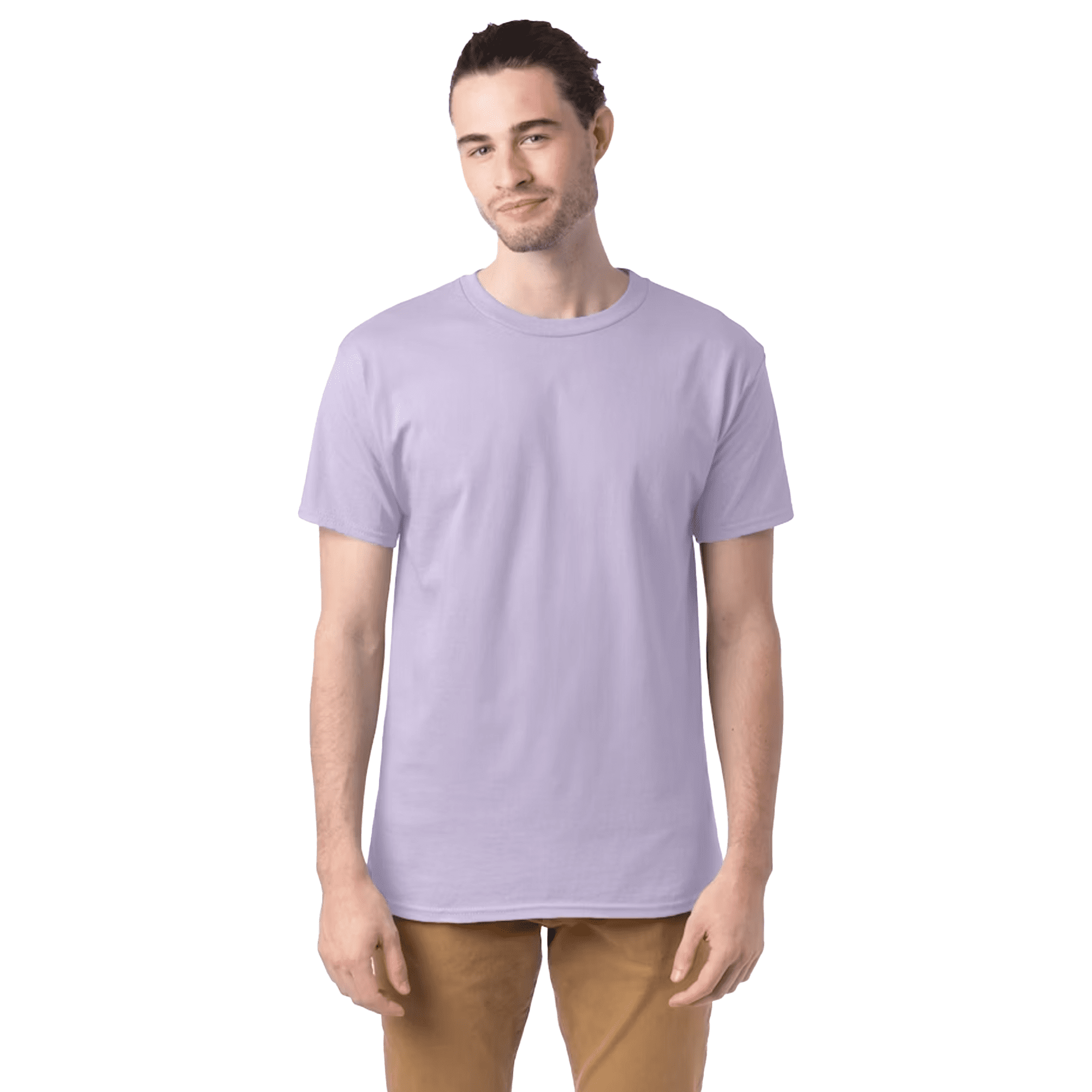 Hanes Essential T-Shirt, 100% Cotton Short Sleeve Mens Tee, DIY and ...