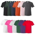 thumbnail image 1 of Hanes Essential T-Shirt for Men, Crewneck 100% Cotton Classic Fit Comfortable Tee, Multicolor, 12 Pack, S, 1 of 5