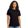 thumbnail image 1 of Hanes Essential-T Short Sleeve T-Shirt Cotton Crewneck Tee Shirts (Black, M), 1 of 7