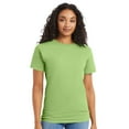 thumbnail image 1 of Hanes Essential-T Short Sleeve T-Shirt Cotton Crewneck Tee Shirts (Lime, 5XL), 1 of 7
