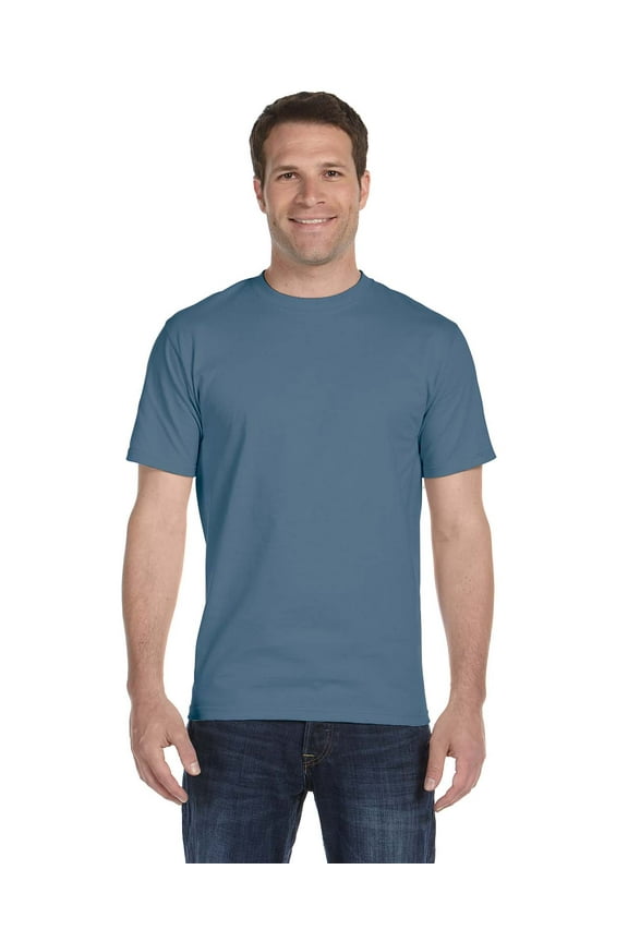- Essential-T T-Shirt - 5280, Denim Blue, S, Pack Of 6, Hanes Mens T-Shirts