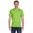 thumbnail image 1 of Hanes - Essential-T T-Shirt - 5280, Lime, L, Pack Of 4, Hanes Mens T-Shirts, 1 of 1