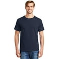 thumbnail image 1 of Hanes - Essential-T T-Shirt - 5280, Navy, S, Pack Of 5, Mens Workout Shirts, 1 of 1
