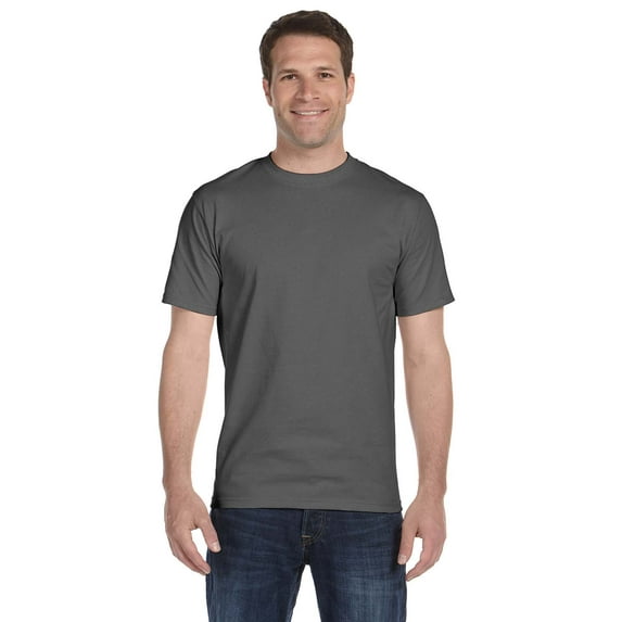 Hanes - Essential-T T-Shirt - 5280, Smoke Gray, S, Pack Of 8, Hanes Mens T-Shirts