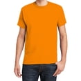 thumbnail image 1 of Hanes Essential-T T-Shirt Hi Visibility for Unisex GR52 Hi Vis Comfort Crew Neck Short Sleeve Pre Shrunk Tee Safety Orange, M, 1 of 5