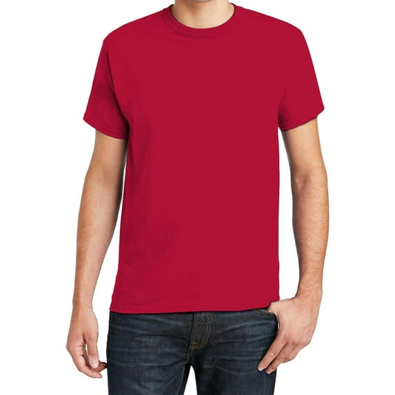Hanes Essential-T T-Shirt for Men -GR52 Men's Short Sleeve Crewneck T-Shirt (S Athletic Navy)