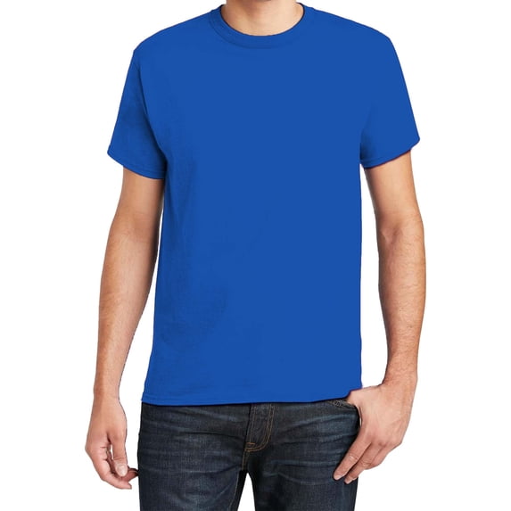 Hanes Essential-T T-Shirt for Men -GR52 Men's Short Sleeve Crewneck T-Shirt (XL Athletic Red)