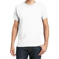 thumbnail image 1 of Hanes Essential-T T-Shirt for Men -GR52 Men's Short Sleeve Crewneck T-Shirts (S White), 1 of 5