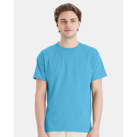Hanes Essential-T T-Shirt for Men and for Women Classic Fit Short Sleeve Cotton Size up to 6XL T-Shirt