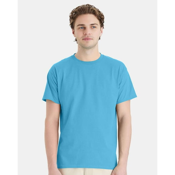Hanes Essential-T T-Shirt for Men and for Women Classic Fit Short Sleeve Cotton Size up to 6XL T-Shirt