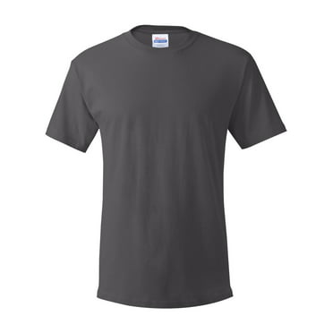 Hanes Men's and Big Men's Tagless Short Sleeve Tee, Up To Size 6XL ...