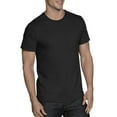 thumbnail image 1 of Fruit of the Loom Mens 5 oz. Heavy Cotton HD Pocket T-Shirt (3931P) -Black -2XL, 1 of 3