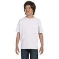 thumbnail image 1 of Hanes - Essential-T Youth T-Shirt - 5480, White, S, Pack Of 10, Hanes, 1 of 1