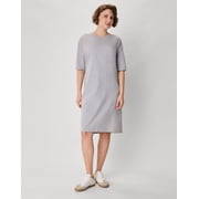 Hanes Essentials Women's T-Shirt Dress, Cotton Light Steel