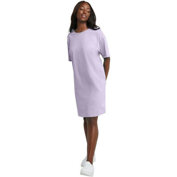 Hanes Essential Women's Cotton Wear-Around Tee with Short Sleeves