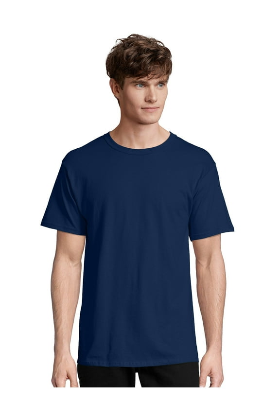 Essentials Unisex Cotton T-Shirt Navy XL
