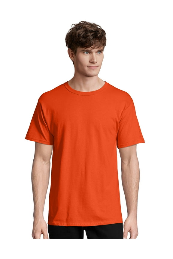 Essentials Unisex Cotton T-Shirt Orange S