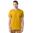 thumbnail image 1 of Hanes Essentials Men's Cotton T-Shirt, Value 4-Pack Gold XL, 1 of 5