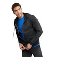 thumbnail image 1 of Hanes Essentials Men's EcoSmart Fleece Full Zip Hoodie, Sizes up to 3XL, 1 of 6
