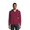 thumbnail image 1 of Hanes Essentials Men's EcoSmart Fleece Full Zip Hoodie, Sizes up to 3XL, 1 of 5