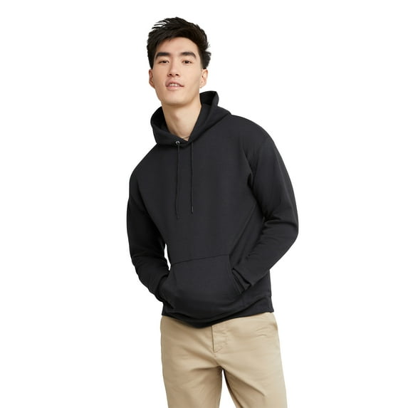 Hanes Essentials Men's & Big Men's EcoSmart Fleece Hoodie Sweatshirt, Sizes S-3XL