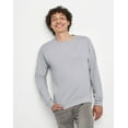 thumbnail image 1 of Hanes Long Sleeve T-Shirt Men's Cotton Tee Essentials Midweight Crewneck S-3XL, 1 of 5