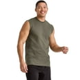 thumbnail image 1 of Hanes Essentials Men's Muscle Tank Sleeveless Tee Workout Gym Crewneck Midweight, 1 of 8
