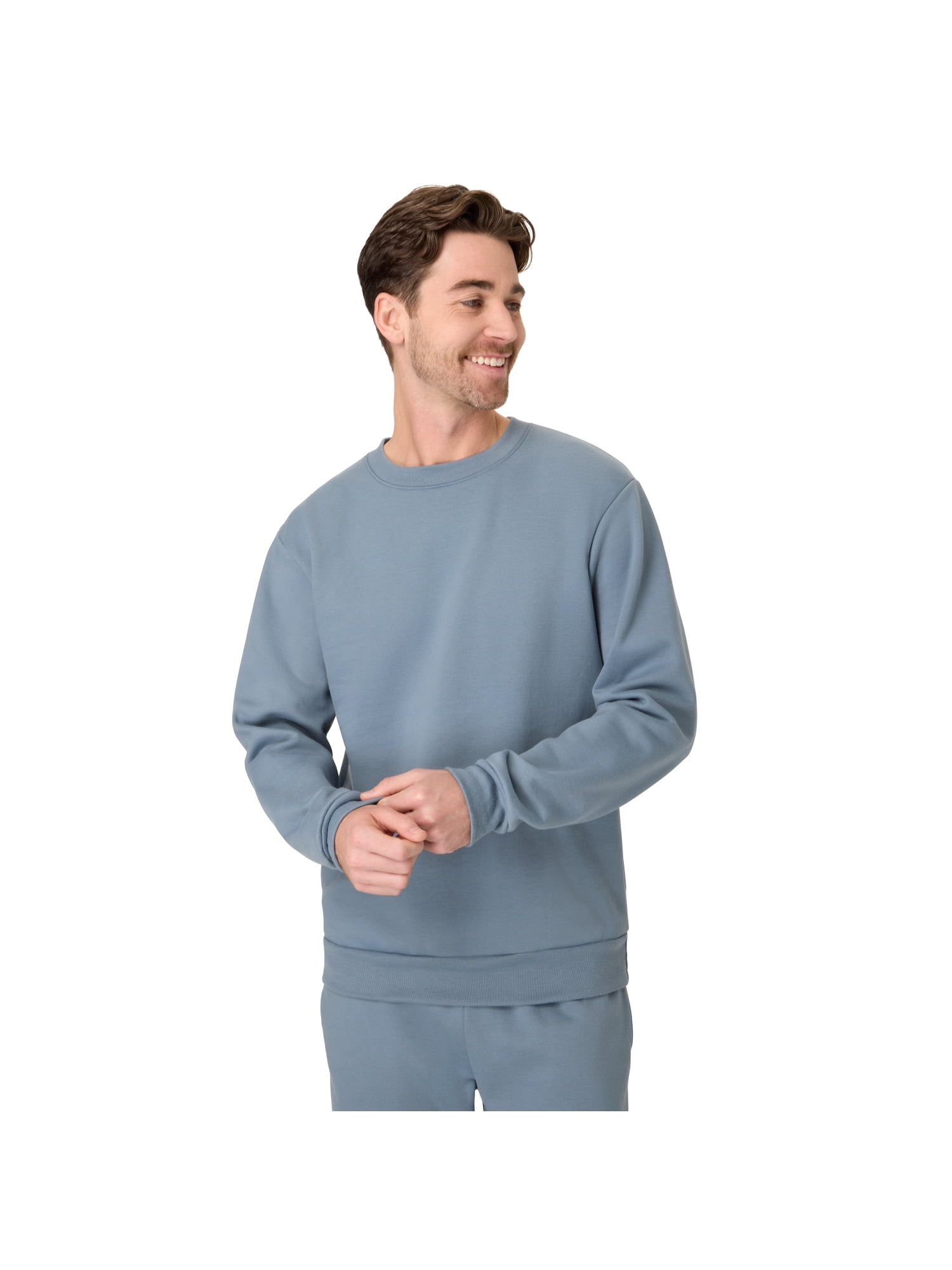 Hanes Men's & Big Men's Essentials Fleece Crewneck Sweatshirt, Sizes S-5XL