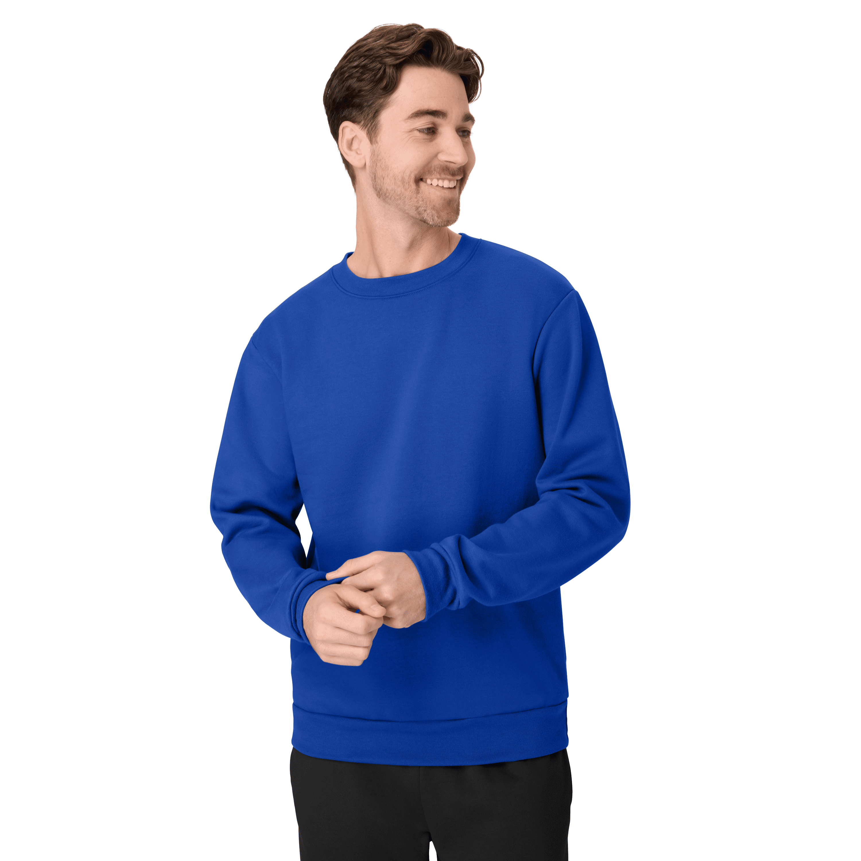 Hanes Men's & Big Men's Essentials Fleece Crewneck Sweatshirt, Sizes S-5XL