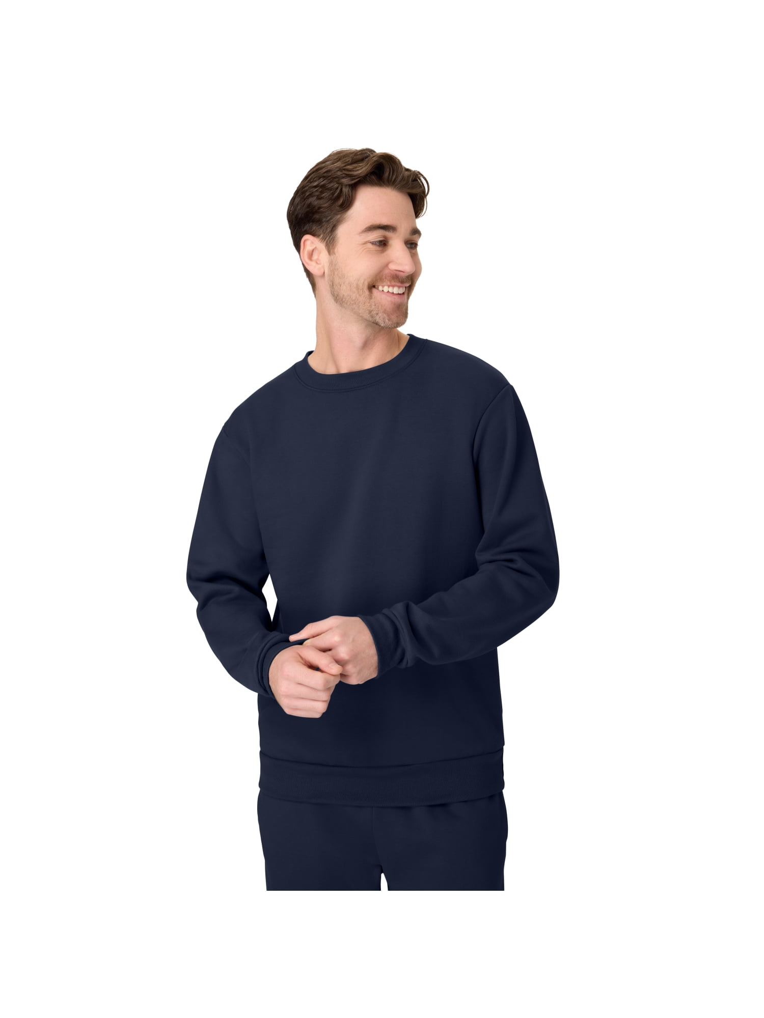 Hanes Men's & Big Men's Essentials Fleece Crewneck Sweatshirt, Sizes S-5XL