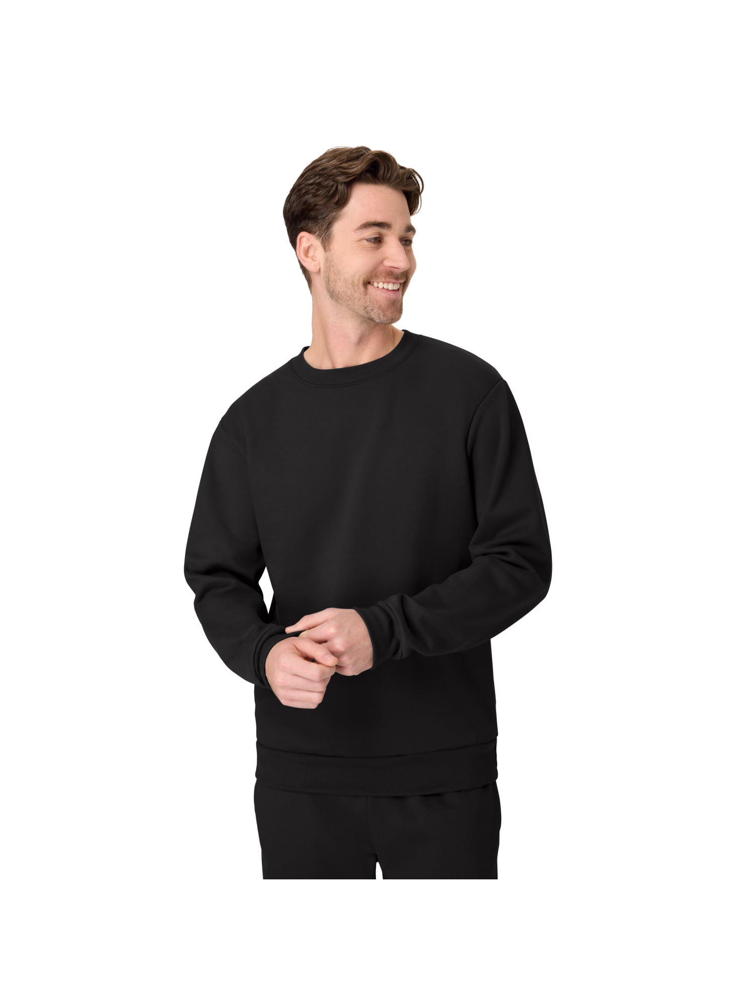 Hanes Men's & Big Men's Essentials Fleece Crewneck Sweatshirt, Sizes S-5XL